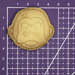 ゴリラのクッキー型【Sサイズ】 4枚目の画像