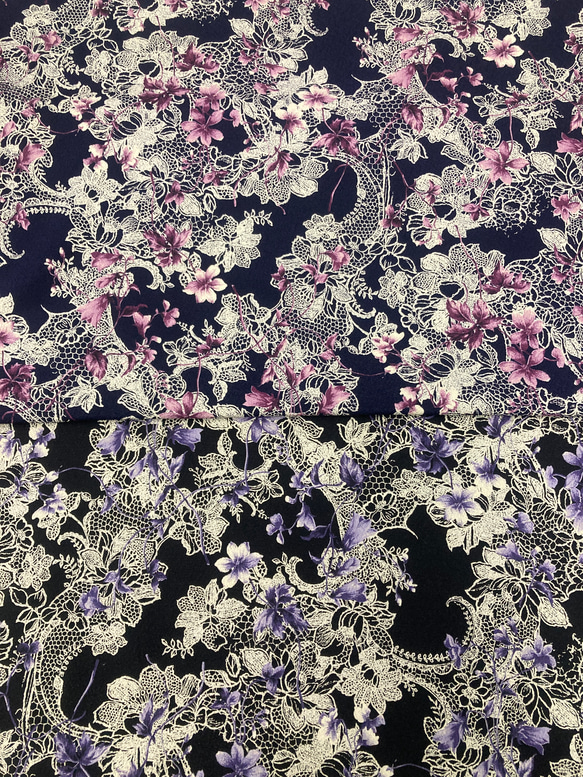 丹後 縮緬 ちりめん ポリエステル 京染 素材 ハギレ はぎれ T.K 通販