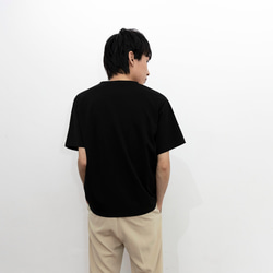 追加！BLACK【レギュラーサイズ Tシャツ】トリアセテート　ソアロン™ 5枚目の画像