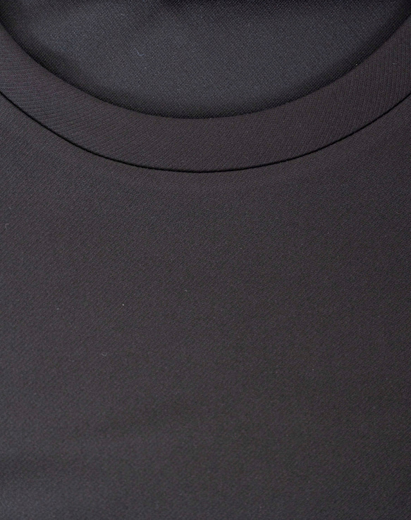 追加！BLACK【レギュラーサイズ Tシャツ】トリアセテート　ソアロン™ 10枚目の画像