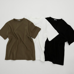 追加！WHITE【レギュラーサイズ Tシャツ】トリアセテート　ソアロン™ 14枚目の画像