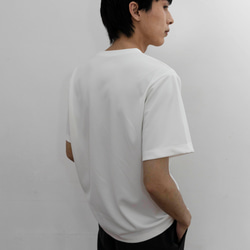 追加！WHITE【レギュラーサイズ Tシャツ】トリアセテート　ソアロン™ 7枚目の画像