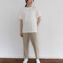 追加！WHITE【レギュラーサイズ Tシャツ】トリアセテート　ソアロン™ 2枚目の画像