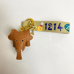 聖誕禮物【可客製化】 星星象印 皮革鑰匙圈 MIT 第3張的照片