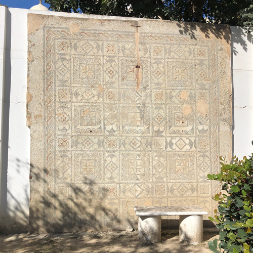 モザイクタイル＊チュニジア伝統工芸品 ビザンチンモザイク 初期