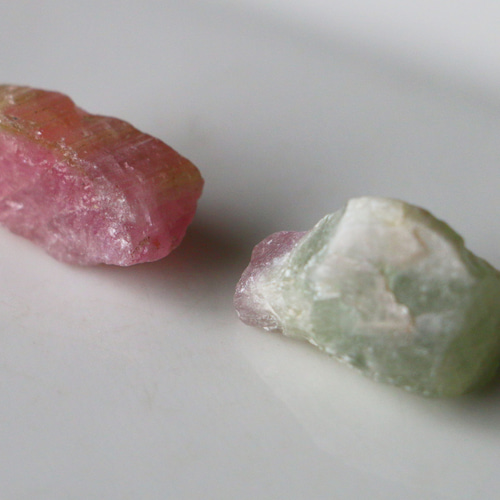 54ｃｔ 天然石 バイカラートルマリン 原石 アフガニスタン産 セット