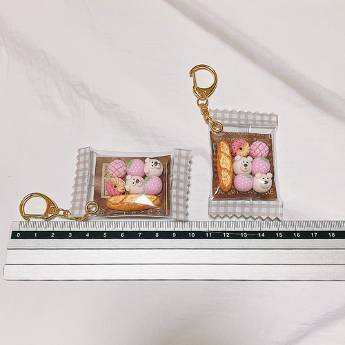 くまさんのちぎりパンセット♡ ミニチュアパン スイーツ フェイク