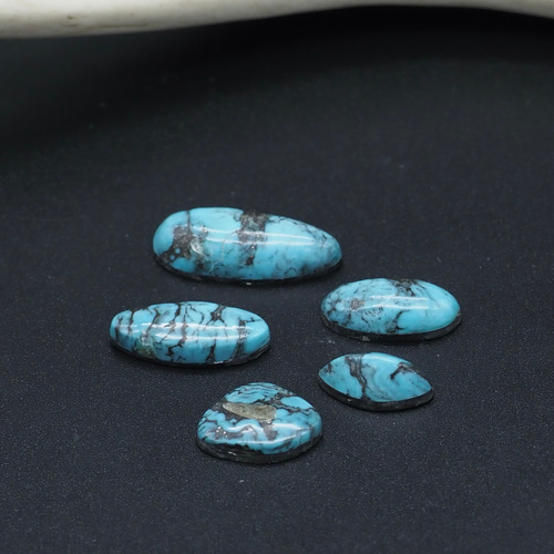 5個セット Natural American Turquoise アメリカ産ターコイズ A-170 