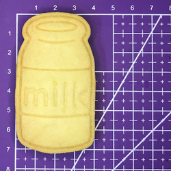 牛乳瓶のクッキー型【Lサイズ】 3枚目の画像