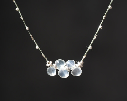 California発 ムーン & スター スパークル ネックレス SUNBURST OPAL NECKLACE(2JN0863)K10 ネックレス｜スター