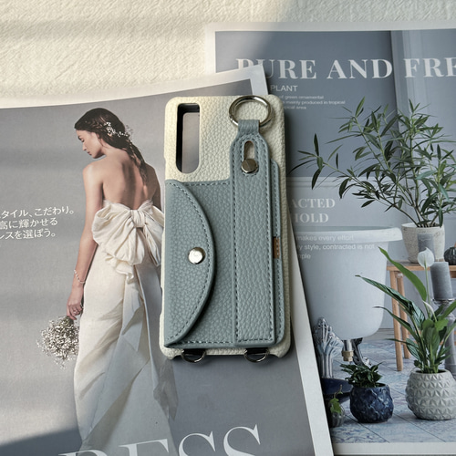 バンド付き xperia 1VI ケース エクスペリア 5V 10VII スマホケース