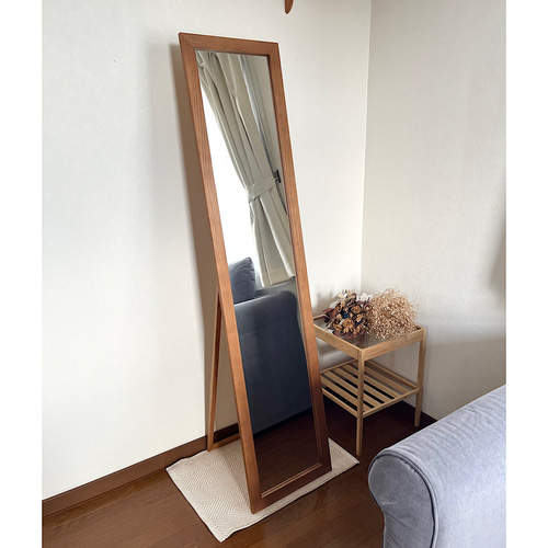 日本製】全身鏡 スタンドミラー アンティーク調 ドレッサー・ミラー