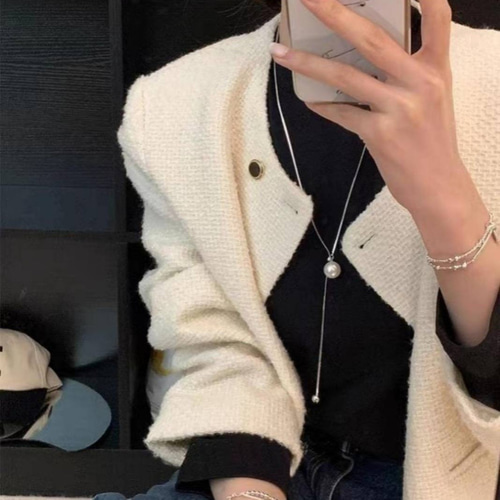 大人のパールY字ネックレス シルバーネックレス ゴールドネックレス