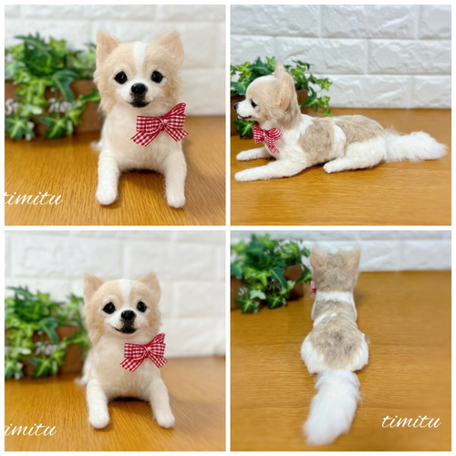 ◇こちらはサンプル画像になります◇羊毛フェルト♡ 愛犬
