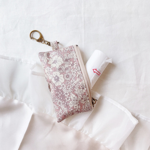 おでかけセット♦︎ウェットティッシュポーチ、ゴミ袋ポーチ  