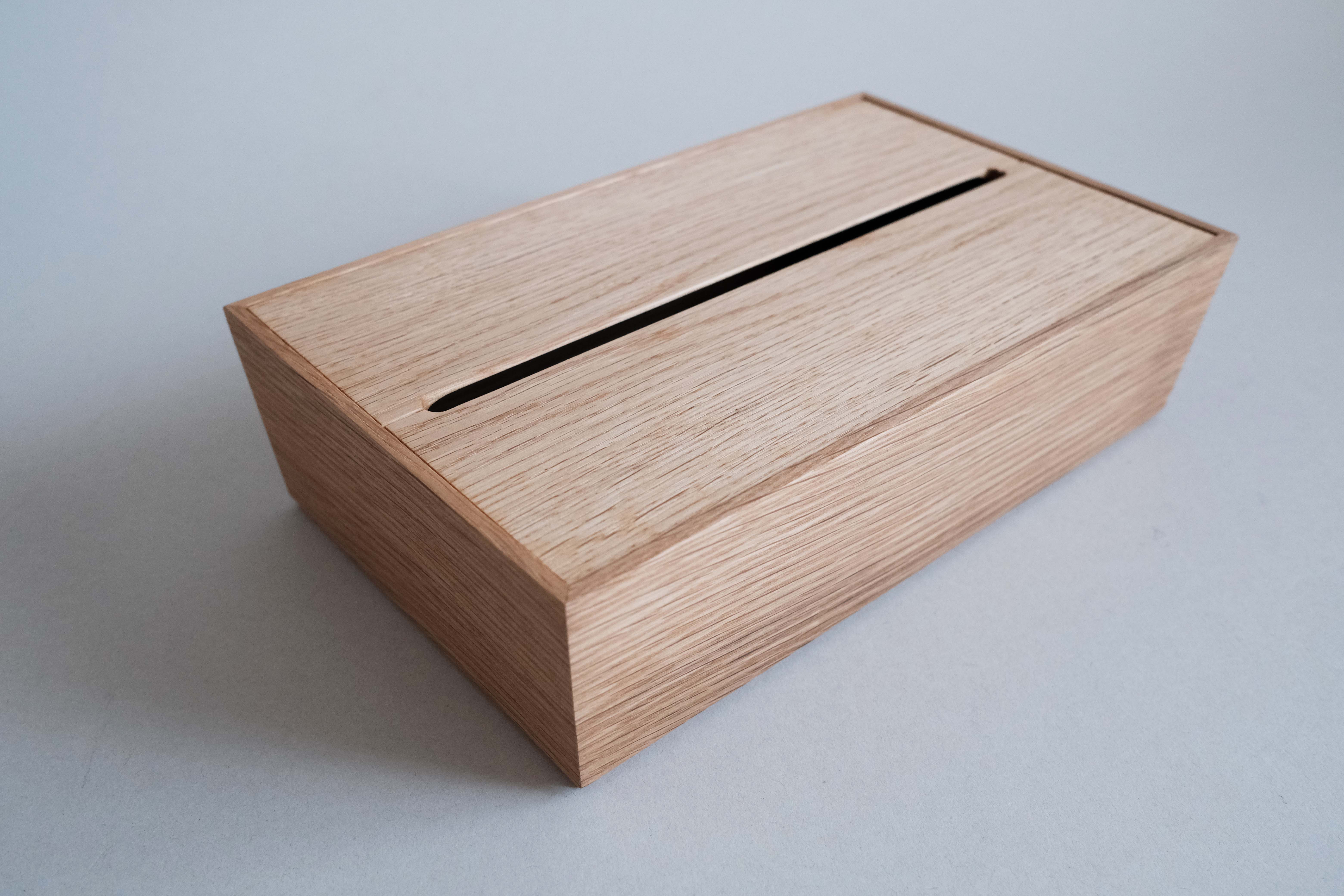 ティッシュボックス　オーク 7,300円