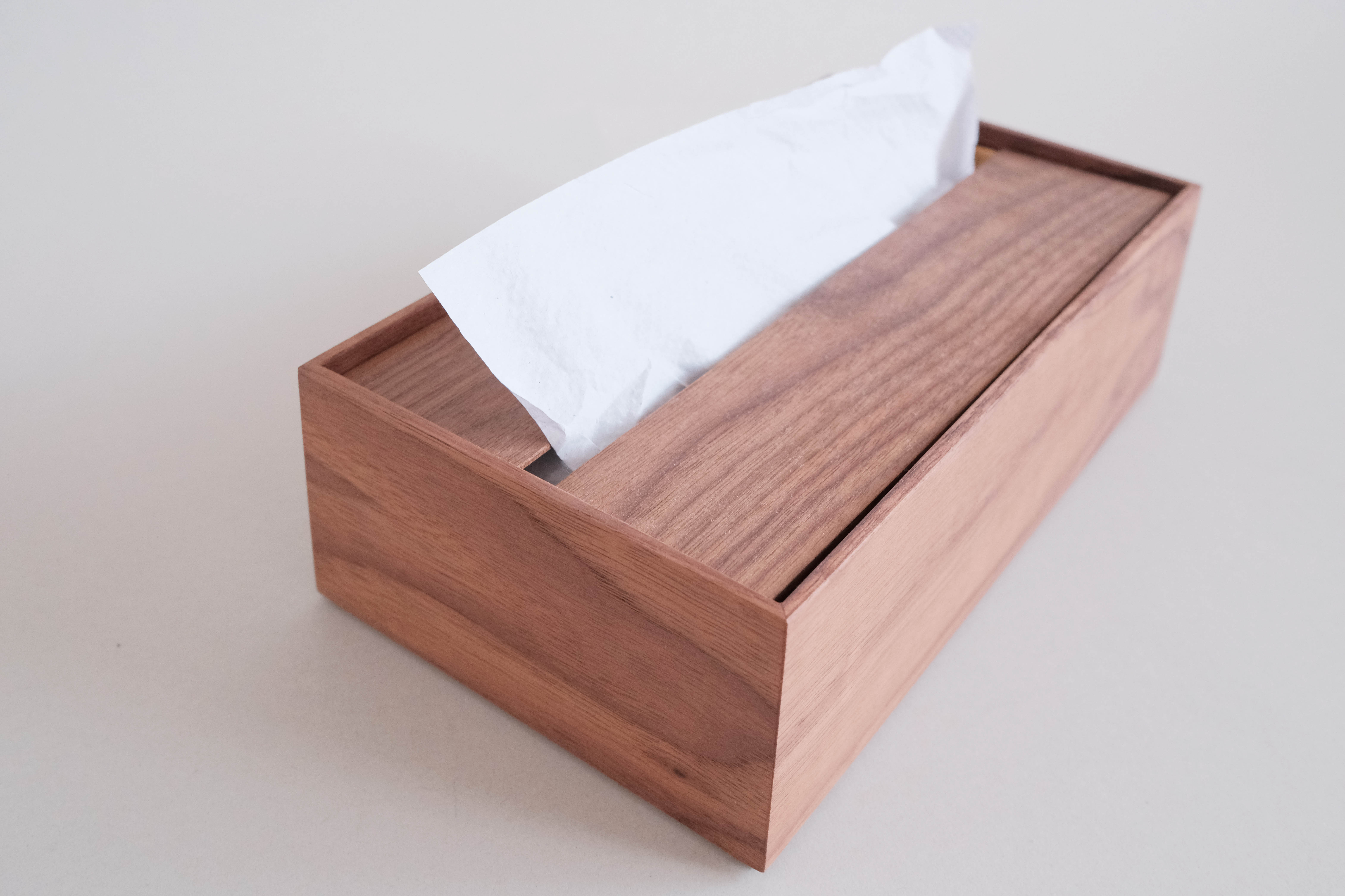 ペーパータオルホルダー/ウォールナット