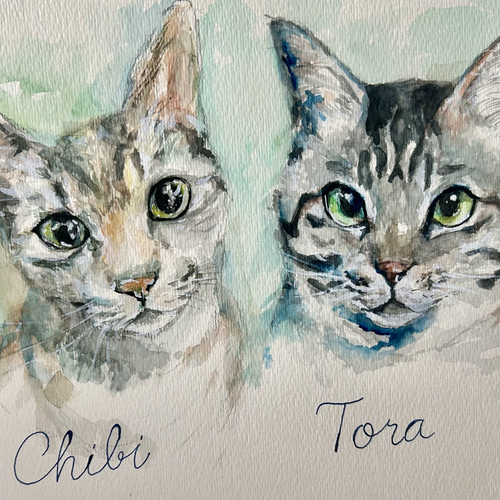 絵画 水彩 透明水彩 猫 猫の絵 ヨーロピアン インテリア アンティーク 猫 絵画 水彩 透明水彩 春 桜 梅の花 肉筆 風景画 ボタニカル