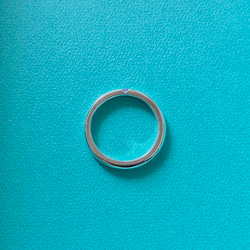 ピンクサファイア　甲丸の指輪 サイズ指定可能　silver950 9枚目の画像