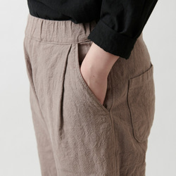 [新] Bingo Fushiori 褲子 | 柿單寧染料，鐵媒染劑 | 男女通用 2 種尺寸 第17張的照片