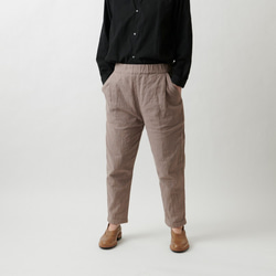 [新] Bingo Fushiori 褲子 | 柿單寧染料，鐵媒染劑 | 男女通用 2 種尺寸 第12張的照片