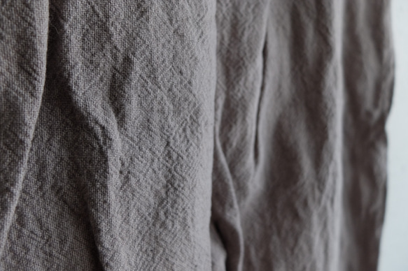 [新] Bingo Fushiori 褲子 | 柿單寧染料，鐵媒染劑 | 男女通用 2 種尺寸 第4張的照片