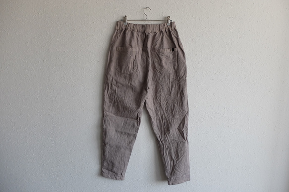 [新] Bingo Fushiori 褲子 | 柿單寧染料，鐵媒染劑 | 男女通用 2 種尺寸 第8張的照片