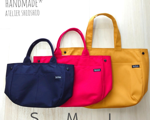 帆布 ころんとバック S・M・L トートバッグ shioshio 工房 通販