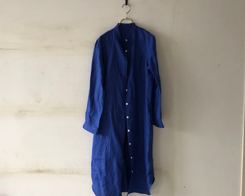DEUXIEME CLASSE - ロイヤルブルー　カフス　ロングシャツ　LONG SHIRT 72abc09b3189b16ab7091ee3718387