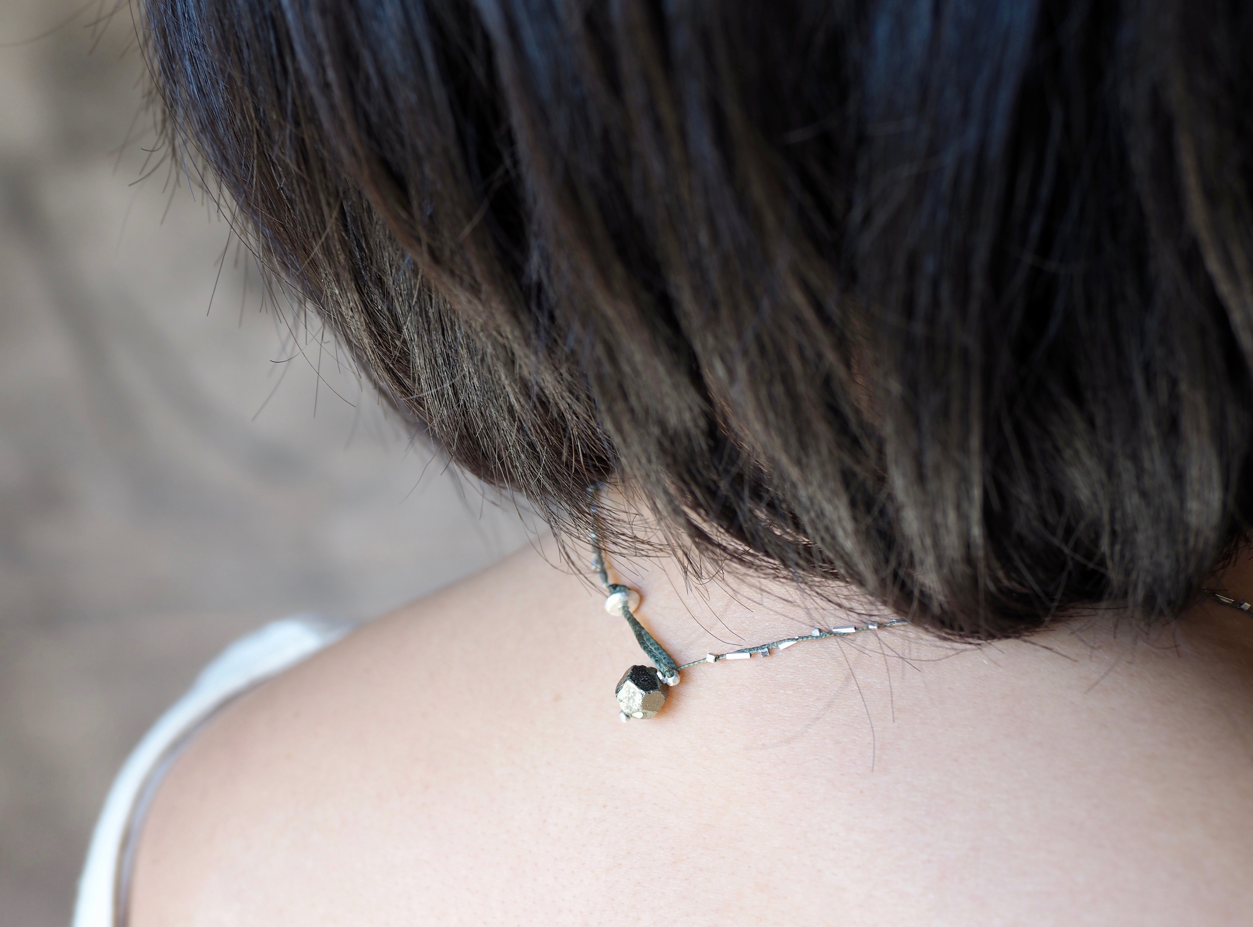 【ラフカット】シトリン ペンダント