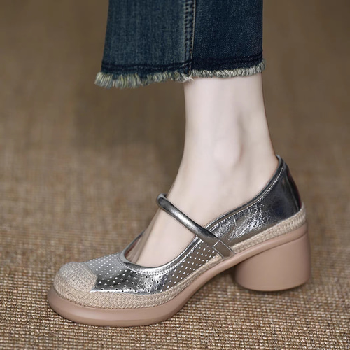 MARNI メリージェーン パンプス ヒール 靴 シルバー MARNI メリー