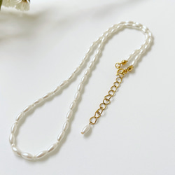 [Creema Limited] 非常適合作為禮物。蒲公英珍珠胸針和復古珍珠項鍊 第11張的照片