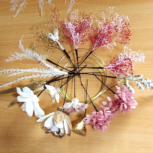 ♥3点セット ウェディングブーケ/花束、ブートニア、ヘッド ♥3点セット ウェディングブーケ/花束、ブートニア、ヘッド
