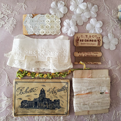 フランスアンティーク メルスリーセットB その他素材 Mon