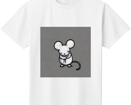 レア品！ねずみTシャツ 461aae342a80fef2d02f0a3ebf04ce