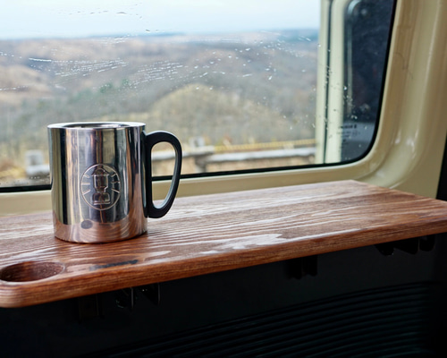 新型ジムニー 折り畳み式サイドテーブル JIMNY刻印(W) 新型ジムニー 車種専用 折り畳み式サイドテーブル JIMNY刻印(W) 壁掛け