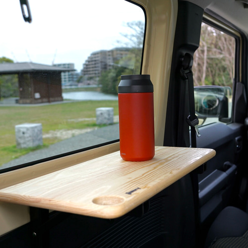 新型ジムニー 車種専用 折り畳み式サイドテーブル JIMNY刻印 (N 新型ジムニー 車種専用 折り畳み式サイドテーブル JIMNY刻印 (N