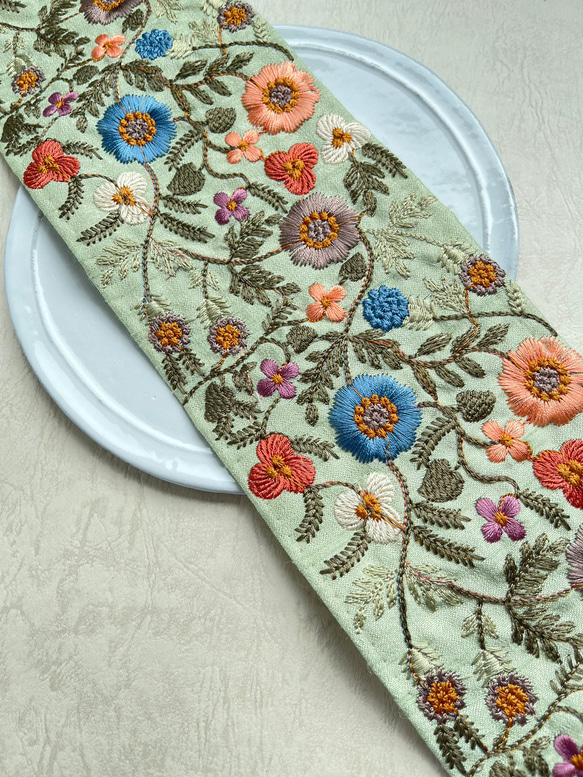 W31 インド刺繍リボン リボン・テープ Keys TOKYO 通販 15655733