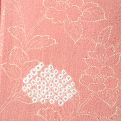 絞り模様の正絹ピンクの可愛い羽織り☆新品 正絹 ☆ 10枚目の画像