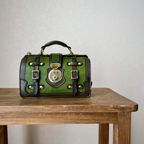 送料無料】 本革 革鞄 ミニ ダレスバッグ 2wayバッグ ALMA（アルマ