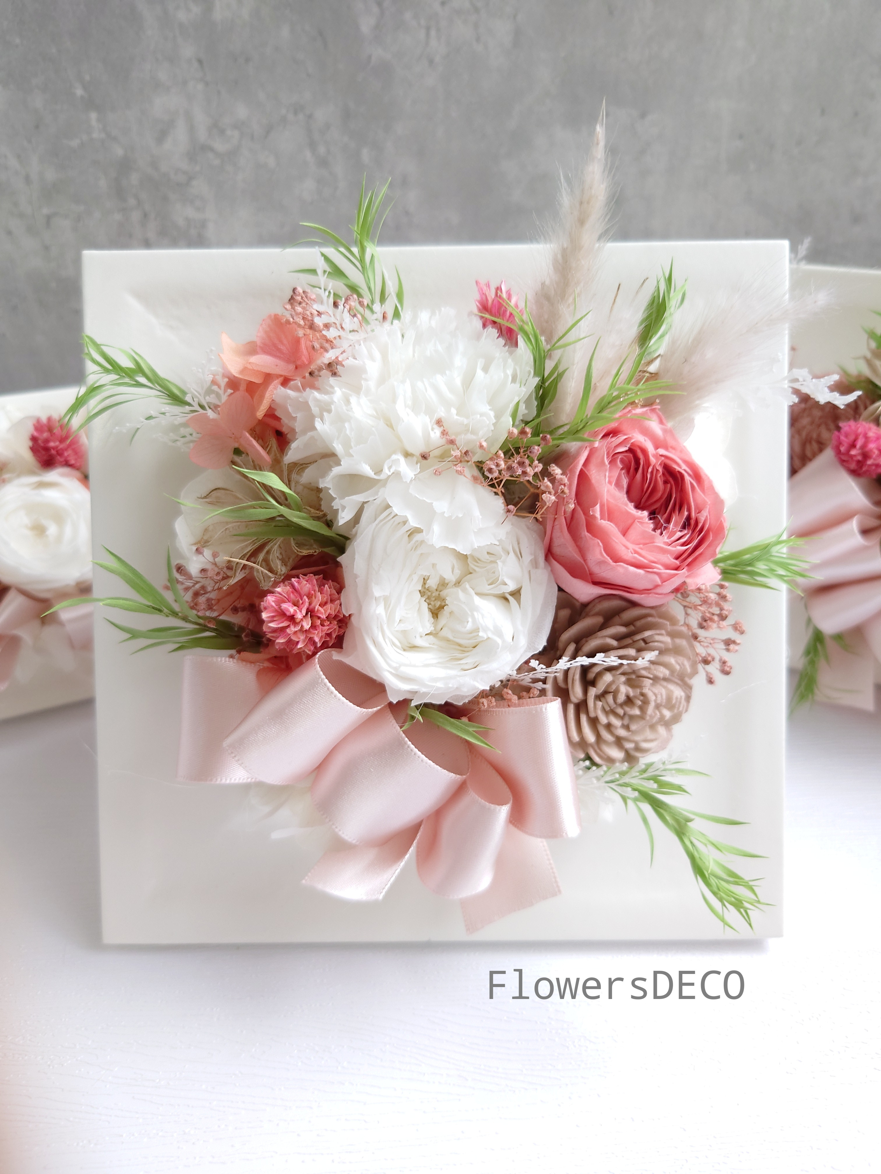 ローズガーデン《Msize》Lovely Pink【壁飾り&置飾り】ボックス入り