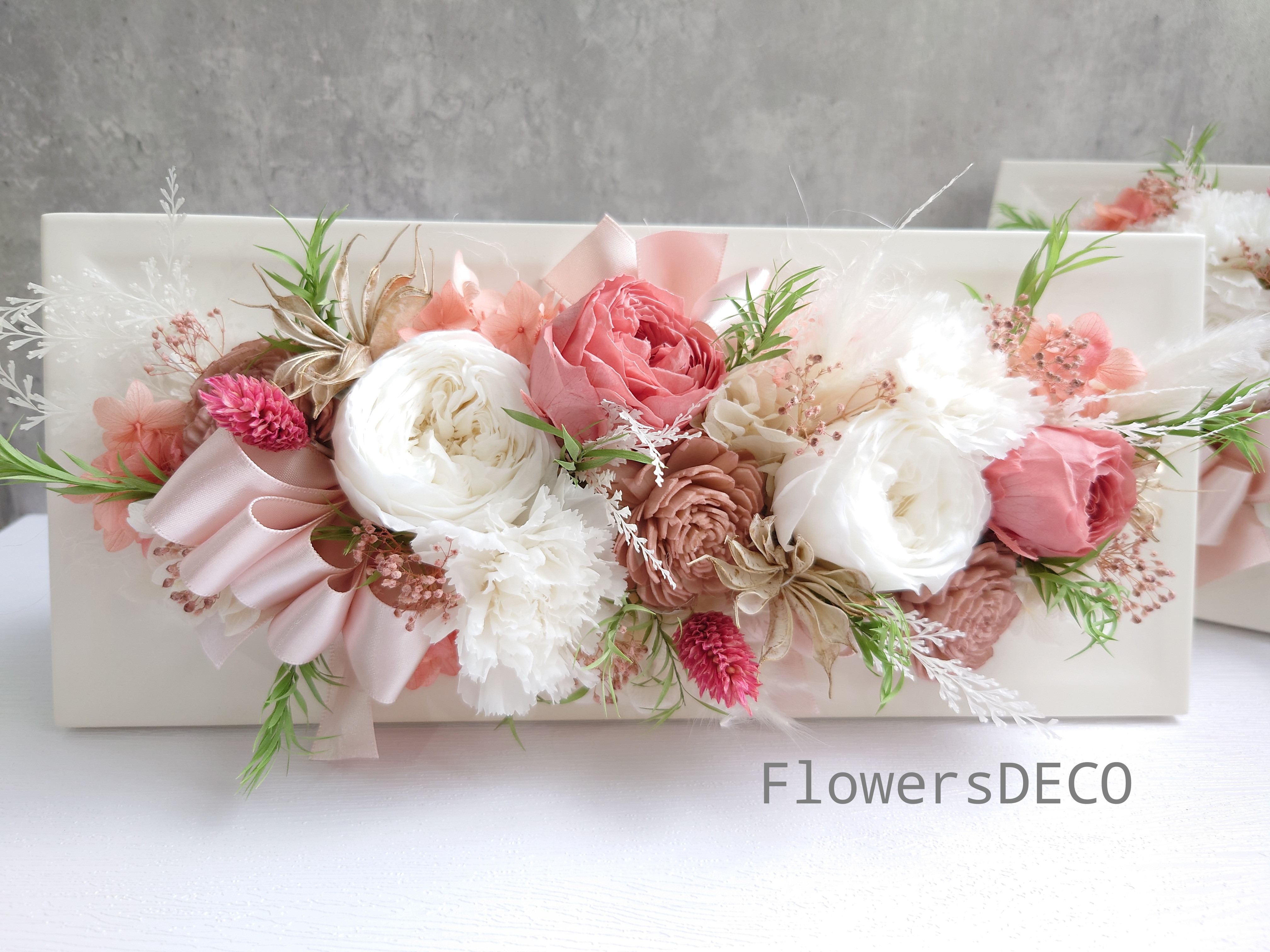 ローズガーデン《Lsize》Lovely Pink【壁飾り&置飾り】ボックス入り