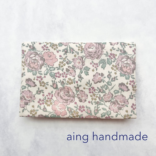 フリルティッシュカバー♡ハンドメイド　リバティ リバティ】フリルがかわいいポケットティッシュケース