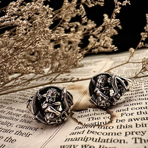 バロックシリーズ】キューピッド キューピッド エロス 925スターリング