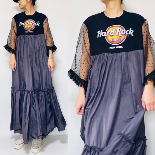 古着　リメイク　Tシャツ ワンピース リメイク Tシャツ ワンピース | repock make recommend
