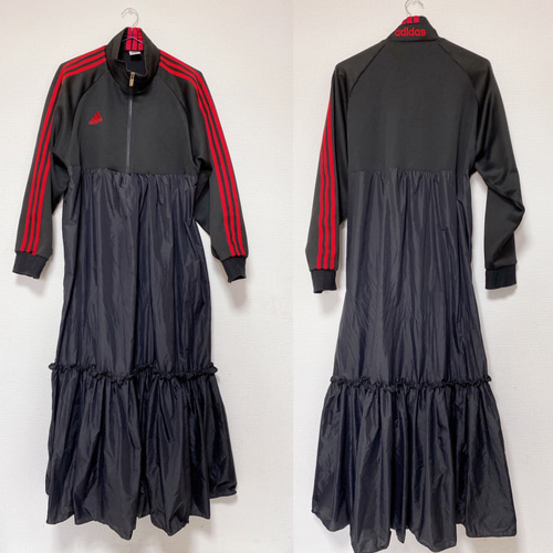 トラックジャケットリメイクワンピ ワンピース Concept store 通販