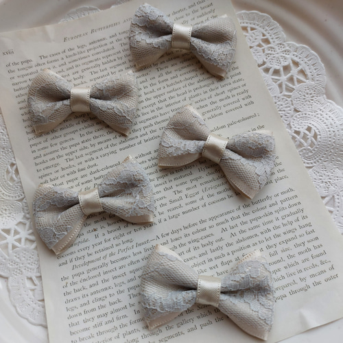 リボンモチーフ ミニリボン リボンパーツ ハンドメイド素材 リボン  