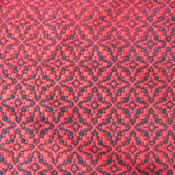 Sale　北欧柄手織りシルククッションカバー　ローシルク　オーバーショット織り 3枚目の画像