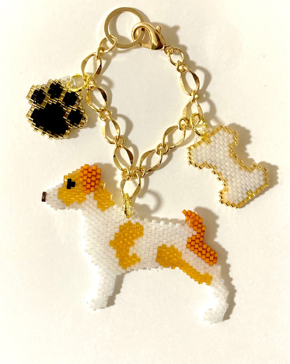 ★専用品★ヨークシャテリア☆ビーズマスコット☆チャーム☆ ぴのちゃん♡ (#ヨークシャーテリア ) . #ありがとうご