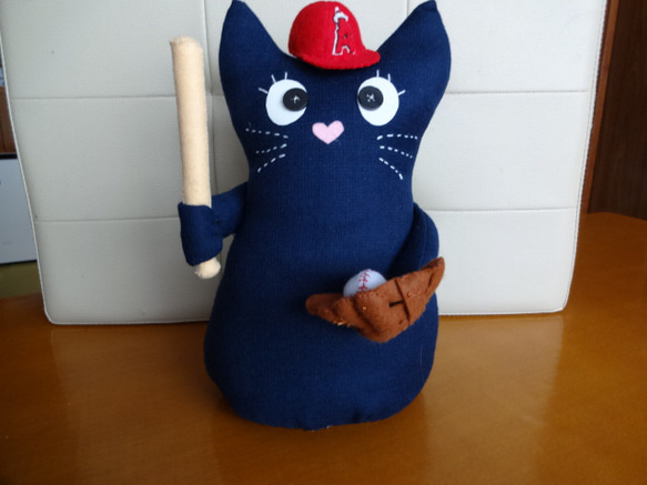 ドアベル ねこ型 猫形ドアベル ブナ材 優しい音 ドアチャイム 新築